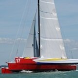 Bateau LE RAYON VERT de la class Multi50